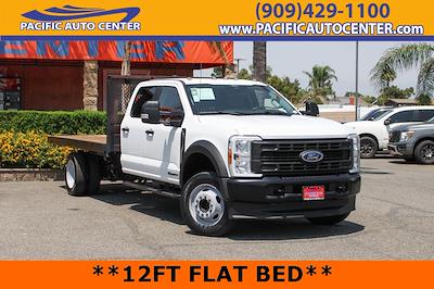 2024 Ford F-550 Crew Cab DRW 4x2 Flatbed Truck for sale #58482 - photo 1