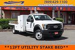 2017 Ford F-550 Regular Cab DRW RWD Flatbed Truck for sale #58854 - photo 1
