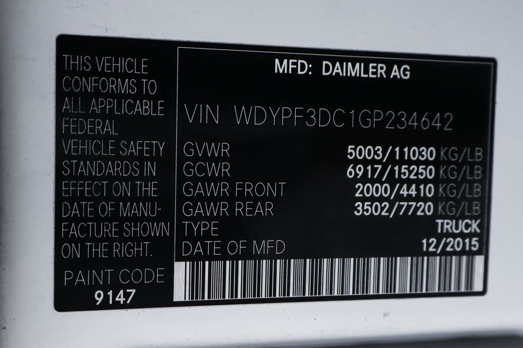 Used 2016 Freightliner Sprinter 3500 - photo 41
