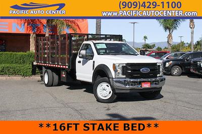 Used 2018 Ford F-550 Regular Cab Stake Bed for sale #59756 - photo 1