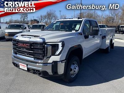 New 2025 GMC Sierra 3500 Pro Crew Cab 4WD 9' Reading Service Truck for sale #B250141 - photo 1