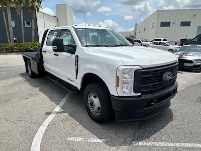 New 2025 Ford F-350 XL Crew Cab 4WD 9' 4" CM Truck Beds Steel Flatbed Truck with Gooseneck Hitch for sale #FS0732 - photo 1