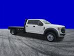 2021 Ford F-450 Crew Cab DRW 4WD Flatbed Truck for sale #FT0108A - photo 3