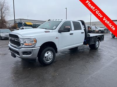 2024 Ram 3500 Crew Cab DRW 4x4, CM Truck Beds SK Model Flatbed Truck for sale #19S2519 - photo 1