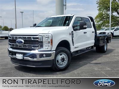 New 2025 Ford F-350 XL Crew Cab 4x4 9' 10" Knapheide Steel Flatbed Truck for sale #258810 - photo 1