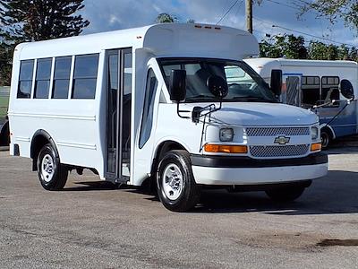 2013 Chevrolet Express 3500 RWD Blue Bird Corporation Shuttle Bus for sale #D029 - photo 1