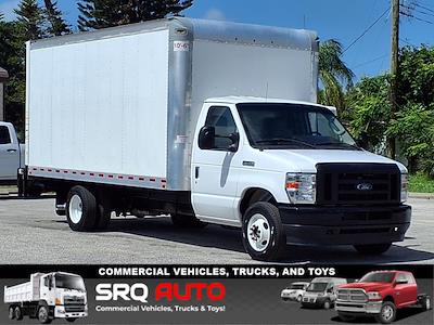 Used 2022 Ford E-350 16' Box Van with Liftgate for sale #D195 - photo 1