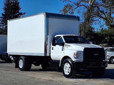 Used 2018 Ford F-650 Regular Cab Box Truck with Liftgate for sale #E001 - photo 1