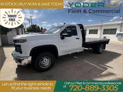 2025 Chevrolet Silverado 3500 Regular Cab 4WD Flatbed Truck for sale #F0308 - photo 1