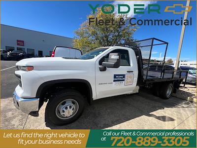2025 Chevrolet Silverado 3500 Regular Cab 4WD Knapheide Flatbed Truck for sale #F0322 - photo 1