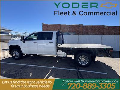 2025 Chevrolet Silverado 3500 Crew Cab DRW 4WD Flatbed Truck for sale #F0335 - photo 1
