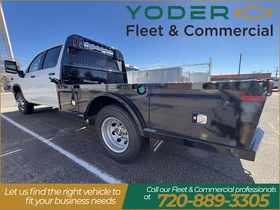 2025 Chevrolet Silverado 3500 Crew Cab DRW 4WD Flatbed Truck for sale #F0344 - photo 1