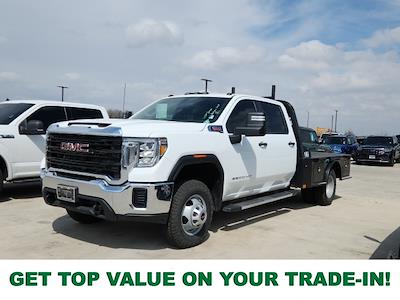 Used 2021 GMC Sierra 3500 Base Crew Cab 4x4 Flatbed Truck for sale #333287A - photo 1