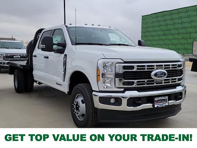 New 2024 Ford F-350 XL Crew Cab 4x4 9' Bedrock Steel Flatbed Truck for sale #334150 - photo 1