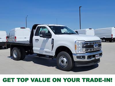 New 2025 Ford F-350 XL Regular Cab 4x4 9' 6" Knapheide Steel Flatbed Truck for sale #335048 - photo 1