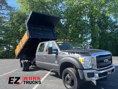 2015 Ford F-550 Crew Cab DRW 4x4 Flatbed Truck for sale #10792 - photo 1
