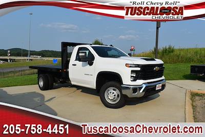 New 2025 Chevrolet Silverado 3500 Work Truck Regular Cab 4x4 Flatbed Truck for sale #215816 - photo 1