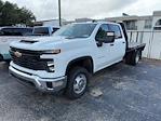 New 2025 Chevrolet Silverado 3500 Work Truck Crew Cab 4WD 9' 6" Knapheide Steel Flatbed Truck with Gooseneck Hitch for sale #F162072 - photo 3