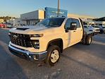 New 2025 Chevrolet Silverado 3500 Work Truck Crew Cab 4WD 9' 4" CM Truck Beds Steel Flatbed Truck with Gooseneck Hitch for sale #F274676 - photo 4