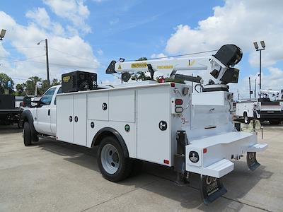 Used 2015 Ford F-550 Super Cab 4x4 11' Palfinger Mechanics Body with Crane for sale #452 - photo 2