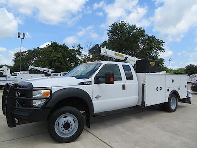 Used 2015 Ford F-550 Super Cab 4x4 11' Palfinger Mechanics Body with Crane for sale #452 - photo 1