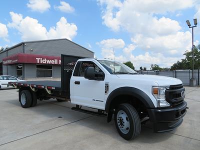 Used 2022 Ford F-450 Regular Cab 4x4 16' Flatbed Truck for sale #466 - photo 1