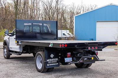 2024 Ford F-450 Regular Cab DRW 4x4, Monroe Truck Equipment Versa-Line Platform Body Flatbed Truck for sale #FP130 - photo 2