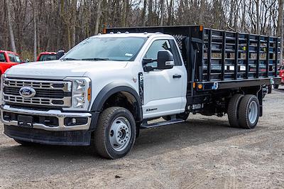 2024 Ford F-450 Regular Cab DRW 4x4, Monroe Truck Equipment Versa-Line Platform Body Stake Bed for sale #FP166 - photo 1