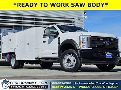 2023 Ford F-550 Regular Cab DRW RWD, USA Truck Bodies Inc Saw Body - Aluminum for sale #42PDA16392 - photo 1