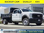 2024 Ford F-550 Crew Cab DRW 4WD, Rugby Eliminator LP Steel Dump Truck for sale #42RED64828 - photo 1