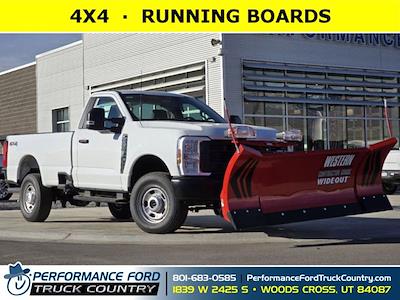 2024 Ford F-350 Regular Cab SRW 4WD, Western Snowplow Plow Truck for sale #42REF20750 - photo 1