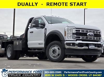 2025 Ford F-550 Regular Cab DRW 4WD CM Truck Beds Flatbed Truck for sale #42SDA00762 - photo 1
