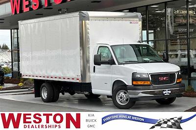 New 2024 GMC Savana 3500 1WT RWD 16' Morgan Truck Body Box Van for sale #GC1015 - photo 1