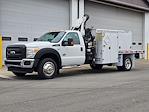 2011 Ford F-550 Regular Cab DRW 4x4, Signature Equipment Flatbed Truck for sale #UH663 - photo 3