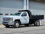 2015 Chevrolet Silverado 3500 Regular Cab DRW 4x4 Monroe Custom Utility Bodies Inc Dump Truck for sale #UH720A - photo 6