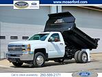 2015 Chevrolet Silverado 3500 Regular Cab DRW 4x4 Monroe Custom Utility Bodies Inc Dump Truck for sale #UH720A - photo 1