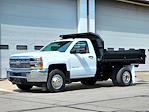 2015 Chevrolet Silverado 3500 Regular Cab DRW 4x4 Monroe Custom Utility Bodies Inc Dump Truck for sale #UH720A - photo 15