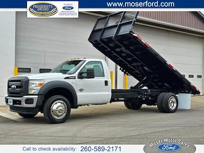 Used 2016 Ford F-550 Regular Cab 4x4, Knapheide Flatbed Truck for sale #UH736 - photo 1