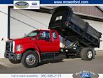 2021 Ford F-650 Super Cab DRW 4x2, Rugby Contractor Dump Body Dump Truck for sale #UH793 - photo 1