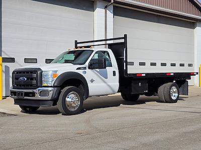 2016 Ford F-550 Regular Cab DRW 4x4 Knapheide Flatbed Dump Truck for sale #UH805 - photo 1