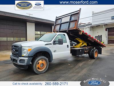 2016 Ford F-550 Regular Cab DRW 4x4, Knapheide Flatbed Truck for sale #UH805 - photo 1