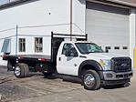 2016 Ford F-550 Regular Cab DRW 4x4 Knapheide Flatbed Dump Truck for sale #UH805 - photo 3