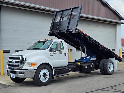 2011 Ford F-650 Regular Cab DRW 4x2 Knapheide Flatbed Dump Truck for sale #UH810 - photo 1