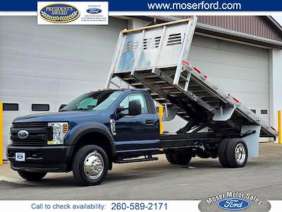 2018 Ford F-550 Regular Cab DRW 4x4 Flatbed Dump Truck for sale #UH825 - photo 1