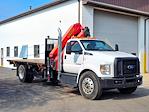 2019 Ford F-750 Regular Cab DRW 4x2 Palfinger Flatbed Truck for sale #UH857 - photo 14