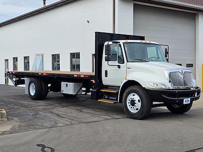 Used 2019 International DuraStar 4300 Day Cab Morgan Truck Body Steel Flatbed Truck for sale #UH858 - photo 2