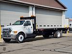 2015 Ford F-650 Regular Cab DRW 4x2 Palfinger Flatbed Truck for sale #UH872 - photo 1