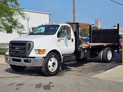 2012 Ford F-650 Regular Cab DRW 4x2 Flatbed Truck for sale #UH889 - photo 2