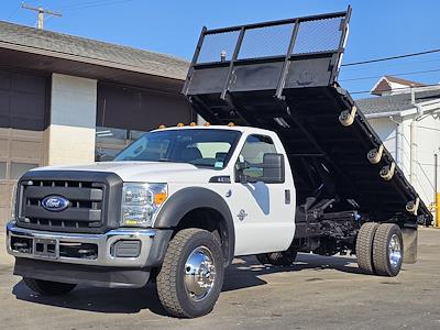 Used 2013 Ford F-550 XL Regular Cab 4x4 Knapheide Steel Flatbed Truck for sale #UH891 - photo 1