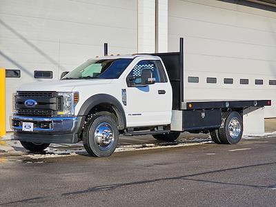 Used 2019 Ford F-550 Regular Cab Flatbed Truck for sale #UH913 - photo 1